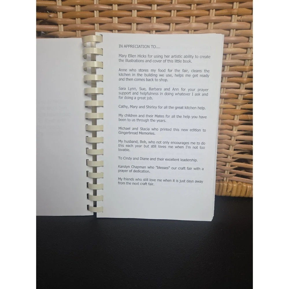 Recipes Poems Memories Marie C. Vaughn Self Published Winston-Salem,  NC 1988